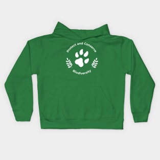 Protect and Conserve BIODIVERSITY Kids Hoodie